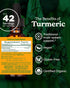 Herb Pharm Certified Organic Turmeric Root Extract, 1 Ounce, Musculoskeletal System Support