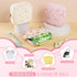 Likesing Quilted Period Bag, Period Pouches for Teen Girls Womens, Portable Floral Print Sanitary Napkin Storage Bag