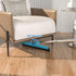 KOLLIEE Adjustable 59'' Long Handle Floor Squeegee - Professional Water Squeegee with Foam Blade