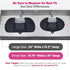 Sink Topper Foldable Sink Cover - Silicone Makeup Brush Cleaning Mat & Hot Tools Organizer - Large, Black