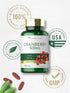 Carlyle Cranberry Pills | 500mg | 100 Caplets | Non-GMO, Gluten Free Supplement