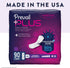 Prevail Plus Long Length Incontinence Bladder Control Pads - Ultimate Absorbency - 90 Count (2 Packs)