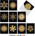 The Best Card Company - 10 Blank Note Cards Assortment (4 x 5.12 Inch) - Zen Patterns and Symbols, Bulk Boxed Set