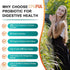 Probiotics for Women & Men, 300 Billion CFU, 24 Strains Probiotic + 15 Organic Herbs Prebiotics Blend, 2 Months Supply