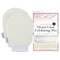 Seraphic Skincare Divine Glow Exfoliating Mitt - 2pcs Vegan Viscose Korean Exfoliating Glove for Body Exfoliation