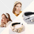 Ivyu Knotted Pearl Headbands for Women - Fashion Hair Accessories, No Slip Top Knot Headband Gift (White Gray Beige)