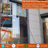 20+ Feet High Reach Duster Kit with 3-14 ft Extension Pole, Window Cleaning Kit with Squeegee, Cobweb Duster, and