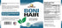 Rise-N-Shine BoniHair Catalase Supplement for Vibrant, Youthful Hair Support - 10,000 IU Catalase with Saw Palmetto,