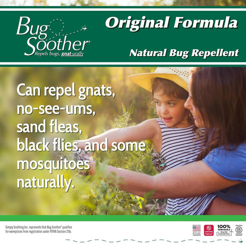 Bug Soother Spray 8 oz, Natural Insect, Gnat and Mosquito Repellent for Adults, Kids, and Pets