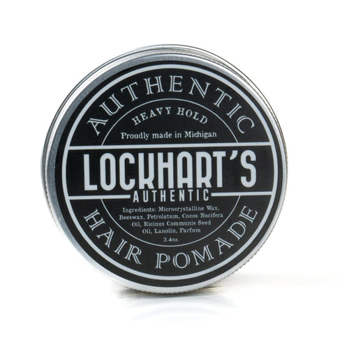 Lockhart’s Heavy Hold Pomade for Men - World's Strongest Oil Based, Coco Vanilla Scent, 3.4oz