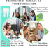 WYBLZPXZ Set,Individual Packets Breath(Pack 60) Travel Size Mouthwash,Mini Mouthwash Travel Size Bulk Portable Mouth