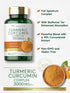 Carlyle Turmeric Curcumin with Black Pepper 3000mg | 90 Powder Capsules | Non-GMO, Gluten Free Complex