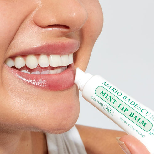 Mario Badescu Moisturizing Lip Balm for Dry Cracked Lips, Infused with Coconut Oil and Shea Butter, Ultra-Nourishing Lip Care Moisturizer for Soft, Smooth and Supple Lips