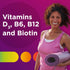 Centrum MultiGummies Gummy Multivitamin for Women, 170 Count, Assorted Fruit Flavor, Vitamin D3, B Vitamins,
