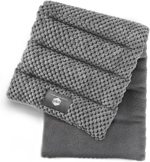 UNCN 7x17 Inches Microwave Heating Pad, Reusable Bean Bag for Pain Relief, Weighted Hot Pack