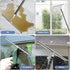 Shower Squeegee with Long Handle, Telescoping Window Squeegee for Glass Door, Tile Wall, Car, and Floor Cleaning