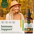 Immune Immunity 56-Day HERBAMAMA Cordyceps Sinensis Tincture - Vegan Support & Defense with Cordyceps Mushroom Extract
