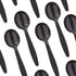 Extra Sturdy Pro-Grade Plastic Soup Spoons 50 CT, Heavy Duty Recyclable Utensils for Soups, Stews, Chili, Gumbo