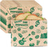 VGOODALL 50PCS Paper Sandwich Bags, Small Snack Bags 8.1x6.6inch Wax Paper Bags for Picnic & Snacks