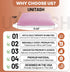 UNITASH Microwavable Heating Pad for Period Cramps, Heating padMachine Washable Cover-Heating Pad, Portable Menstrual