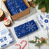 Whaline 160 Sheets Winter Tissue Paper, 14 x 20 Inch Blue White Snowflake Art Craft Paper for Decor