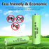 JINTION Rechargeable AA Batteries, 2000mAh High Capacity Double A Batteries 1.2V NiMH Low Self Discharge (Pack of 4)