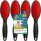 Lint Brush, Pet Hair Remover, 2-Sided Reusable Clothes Brush for Sheet and Carpet Cleaning