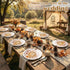 Havawish 100 Set Pcs Love Is Brewing Coffee Bridal Shower Party Plates Decoration Coffee Paper Plate Love Is Brewing