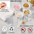 LSR LORESO Plastic Tasting Ice Cream Tea Spoons, Pack of 50 Mini Spoon for Tea, Coffee, Dessert