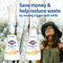 Clorox Disinfecting Mist, Lemongrass Mandarin, 3 Refills, Household Essentials, 16 Fl Oz Each