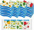 AIDEA 24 Count Non-Scratch Scrub Sponges for Kitchen, Cellulose Sponges for Dishes, Cleans Fast Without Scratching