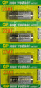 4 GP 23A 12V Alkaline Batteries