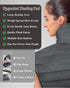 Heating Pad for Neck, Shoulders, and Back, Christmas Gifts for Men, Women, Mom, Dad, 24"x23" Large Electric Heated Wrap