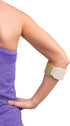 Aircast Pneumatic Armband, Tennis/Golfers Elbow Support Strap, Beige