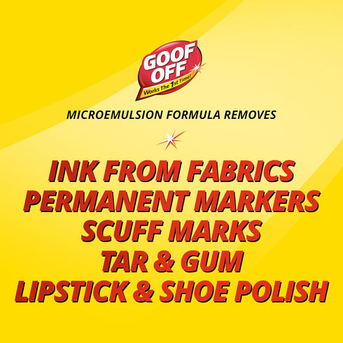 Goof Off Marks, Messes & Stains Remover - 8 fl. oz Household Surface Safe Cleaner