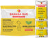 Banana Bag Oral Solution - Hydration Recovery Formula - Electrolyte & Vitamin Powder Drink Mix - Natural Lemon Lime -