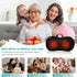 JUGOO Shiatsu Neck & Back Massager with Heat - Mothers Day Gifts for Mom, Corded Deep Kneading Massager Pillow