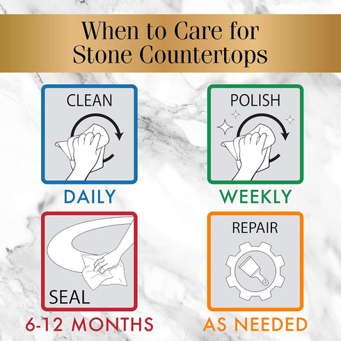 Stone Care International Granite Stone Sealer, 16 Ounce for Granite Marble Soapstone Quartzite Slate Limestone