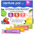 Venture Pal Sugar Free Electrolyte Powder Packets - Liquid Daily IV Hydration Packets with 5 Vitamins & 7 Electrolytes