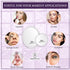 MIRRORVANA 20X & 10X Magnifying Mirror Set, Compact Travel Ready Mirror with 3 Suction Cups