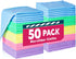 TEAWOO Microfiber Cleaning Cloths-50 Pack, Microfiber Towels Bulk, Towels for Cars & Home,