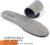 Thick Merino Wool Insoles for Women - Memory Foam Cushion Comfort Warm Sheepskin Insoles for Winter Boots