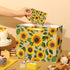 Peconal Large Sunflower Gift Bag with Tissue Paper and Greeting Card Yellow Sunflower Party Favor Bags Decorations