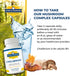 Simple Promise Cholibrium - Mushroom Supplement with Lion's Mane for Heart and Cholesterol Support, 60 Capsules
