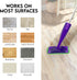 Reusable Floor Mop Pads, Swiffer Wet Jet Compatible Refills, 2 Pack, 12-inch Microfiber, Eco-Friendly