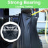 Joylake 65 1.2 60 Count 4 65 Gallon Trash Bags Heavy Duty Mil Bulk with Innovative Flap Ties | Compatible
