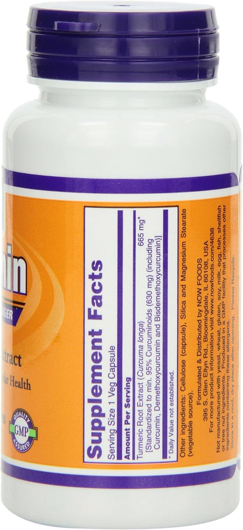 Curcumin, 60 VegiCaps, Pack of 2