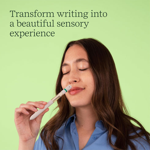 Pen Diffuser in Walk in The Woods Essential Oil Blends, Elegant 1.0mm Ballpoint Tip, Scented Fun Pens