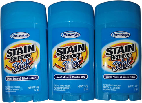 Homebright Stain Remover Stick (3 EA 2.5 oz)