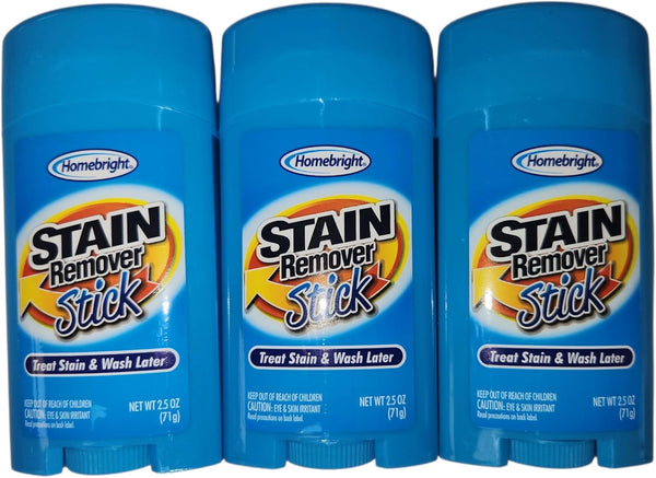 Homebright Stain Remover Stick (3 EA 2.5 oz)